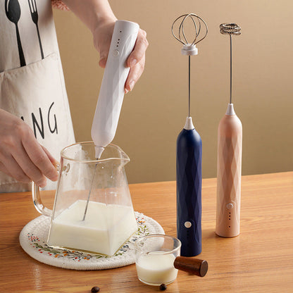 🎂Mousseur à Lait Portable avec 3 Vitesses Réglables