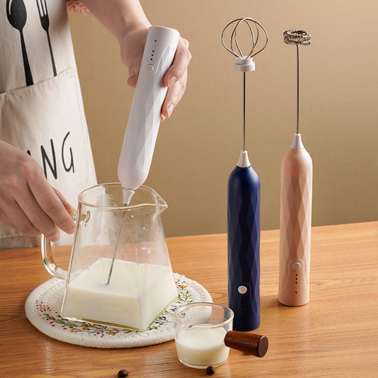 🎂Mousseur à Lait Portable avec 3 Vitesses Réglables