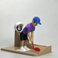 ⛳ 50% DE RÉDUCTION ! 🍺 Mini Golf Novelty Bottle Opener – Plastique + Métal – Figurine Golfeur & Fixation Adhésif/A ventouse for Bar & Bureau