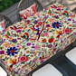 🌸🍽️ -50% ! 🏡 Nappe à Motifs Floraux Rétro – Plusieurs Tailles, Facile d’Entretien & Protection des Surfaces