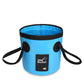 🐠Seau Pliant Portable pour Camping et Pêche en Plein Air