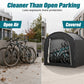 🚲🏠 Abri de Vélo Portable d'Extérieur – résistant aux intempéries, spacieux, montage facile – convient aux vélos, outils et tondeuses. 50% DE RÉDUCTION ! 🔥💪