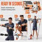 💪Kit Barre Pilates Portable avec 6 Bandes de Résistance