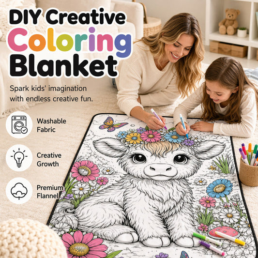 ✨50 % de réduction💯 Couverture du livre de coloriage DIY pour enfants