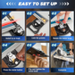 📐 -50% ! 🔨 Guide de Scie sur Rail à Angle de Précision – Alliage Aluminium – Positions Degrés Marquées & Corps Rigide pour Menuiserie 🪚