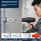 🔧 ACHETEZ 2, OBTENEZ 1 GRATUIT! 🛠️ Outil Extracteur de Tuyaux – Acier, compatible 1/2″, 3/4″ & 1″ – Double entraînement perceuse/manuel pour plomberie 🚰