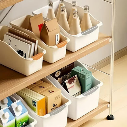 🔥50 % de réduction✨ Panier de rangement à roulettes pour armoire