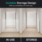 🐶👶🏡 OFFRE LIMITÉE ✨ Barrière de Sécurité Intérieure Réglable – Barrière pour Animaux & Bébés, Installation Flexible, Solution de Protection Maison 🛡️