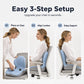 🪑🧘 Coussin ergonomique en mousse à mémoire de forme – Soutien lombaire, confort, meilleure posture, l’indispensable pour le bureau, la voiture et la maison, sans douleurs en fin de journée 💺✨