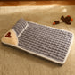 🐾 50% DE RÉDUCTION! 🛏️ Tapis de Couchage Premium en Peluche – Velours cristal, soutien ergonomique & bord oreiller – Confort douillet pour votre compagnon ☁️
