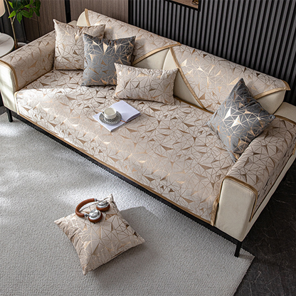 🛋️ -50% MAINTENANT ! 🛡️ Housse de Canapé Chenille Antidérapante – Tissu chenille, antidérapant & universel – Protection toutes saisons pour animaux & usage quotidien ✨