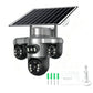 ⏳Offre limitée -50%⏰ Caméra de Sécurité Solaire Triple Objectif 🏠📹