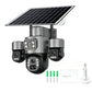 ⏳Offre limitée -50%⏰ Caméra de Sécurité Solaire Triple Objectif 🏠📹
