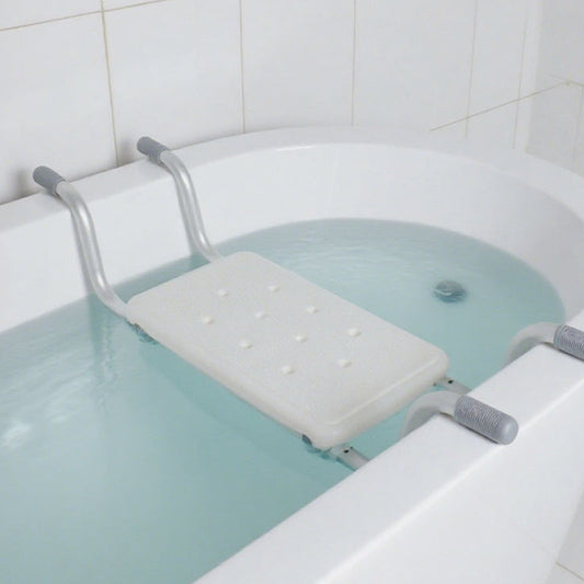 🧴 -50% – Siège de Baignoire Antidérapant – Réglable, capacité jusqu'à 135 kg, avec poignée & porte-savon 🛱