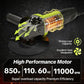 ⚡ SEESE Meuleuse d'Angle 5 Pouces 8A – 6 Vitesses Variables, 11000 RPM 🛠️ 🔧 Inclut Disques de Coupe, Disque Lamelle & Poignée Auxiliaire 💪 Parfait pour Couper, Meuler, Polir & Enlever la Rouille