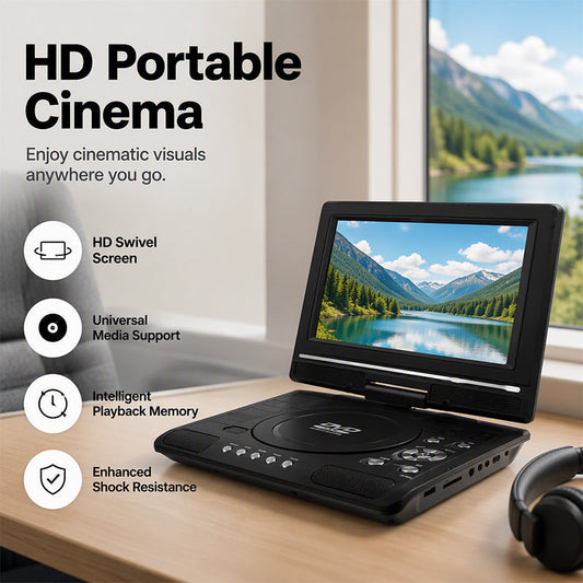 ✨Lecteur DVD Portable HD Multifonction