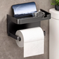 🧻📦 Porte-papier toilette mural avec étagère de rangement – 50 % DE RÉDUCTION ! Rangement pratique pour téléphone, savon et autres articles – gain de place, stable, facile à installer. 🔥🚽