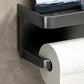 🧻📦 Porte-papier toilette mural avec étagère de rangement – 50 % DE RÉDUCTION ! Rangement pratique pour téléphone, savon et autres articles – gain de place, stable, facile à installer. 🔥🚽