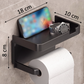 🧻📦 Porte-papier toilette mural avec étagère de rangement – 50 % DE RÉDUCTION ! Rangement pratique pour téléphone, savon et autres articles – gain de place, stable, facile à installer. 🔥🚽