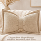 🦋Coussin Décoratif en Chenille Forme Nœud Papillon