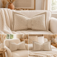🦋Coussin Décoratif en Chenille Forme Nœud Papillon