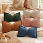 🦋Coussin Décoratif en Chenille Forme Nœud Papillon