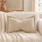 🦋Coussin Décoratif en Chenille Forme Nœud Papillon