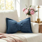 🦋Coussin Décoratif en Chenille Forme Nœud Papillon