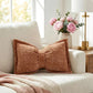 🦋Coussin Décoratif en Chenille Forme Nœud Papillon