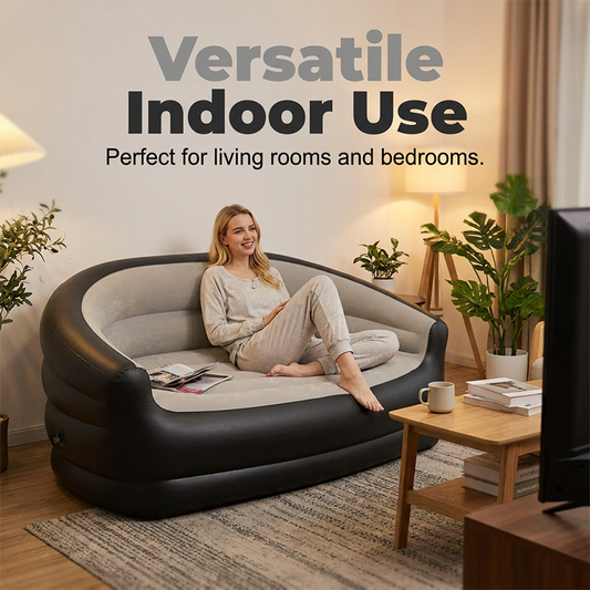 🔥🔥Canapé Gonflable Double Portable