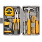 🔥Vente Flash🔥 Kit d'outils ménagers portable 24 pièces – Coffret inclus, Marteau, Tournevis, Pinces, Mètre ruban & Embouts pour bricolage à domicile