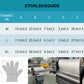 📢📢50% DE RÉDUCTION & En Stock⏰🥢 100 Pcs Gants Jetables Transparents – Très Élastiques, Hygiéniques & Polyvalents !