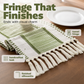 ✨ Elegant Fringe Table Runner