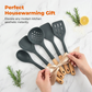 Set Complet d'Ustensiles de Cuisine en Silicone