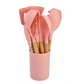 Set Complet d'Ustensiles de Cuisine en Silicone