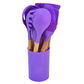 Set Complet d'Ustensiles de Cuisine en Silicone
