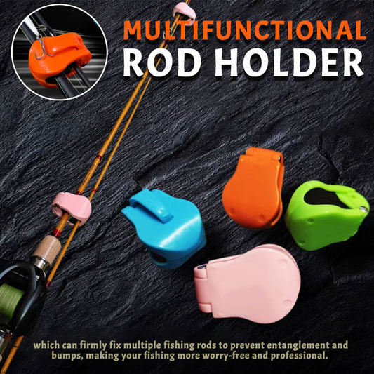 🎣 50% DE RÉDUCTION! 🧰 Support pour cannes à pêche – Rangement sûr & ordonné ✨