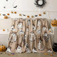 Plaid Douillet Imprimé 🎃 PROMO FLASH : 50% DE RÉDUCTION ! 👻 Plaid Douillet Halloween – Mélange Flanelle – Imprimé Fantômes & Anti-Boulochage for Canapé & Lit 🛋️d'Halloween