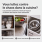💧✨-50% Égouttoir pliable avec base de vidange, lave et égoutte facilement fruits et légumes 🍓