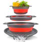 💧✨-50% Égouttoir pliable avec base de vidange, lave et égoutte facilement fruits et légumes 🍓