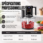 💯Robot culinaire multifonction avec commande tactile et bol en verre