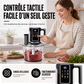 💯Robot culinaire multifonction avec commande tactile et bol en verre