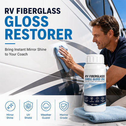 🔥🚐 Restaurateur de brillance pour fibre de verre de camping-car | Rénovation ultra brillante ✨
