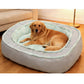 📢📢50 % DE RÉDUCTION !! ⏰Lit Confortable pour Animaux – Mousse de Soutien & Double Texture Respirante pour un Repos Douillet.