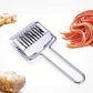 🔥🥢 Coupe-pâtes en acier inoxydable – Préparez spaghetti, fettuccine et lasagnes avec un seul outil