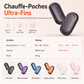 🔥🧤 PROMO FLASH : 50% DE RÉDUCTION ! Chauffe-mains Rechargeable Magnétique Détachable 2 en 1 – Double Face Instantané, USB & 6 Coloris for une Chaleur à Partager Partout ✨