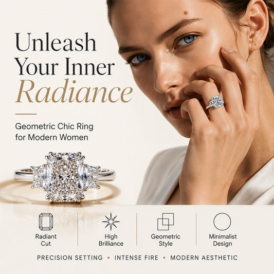 ⏳🔥OFFRE LIMITÉE −50% !⏰✨ Bague élégante en zircon à taille carrée