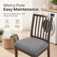 🎁 Buy 1 Get 1 Free! 🪑 Stretch Dining Chair Seat Cover – Strapless Elastic Slipcover with Elegant Textured Pattern for Home Dining Room
