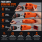 ⚡ Kit tire-fil électrique pour câbles de 6 mm : entraînement par perceuse, contrôle de tension, ABS et acier durables pour un câblage rapide