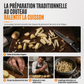 🔪 -50 % ! ✨ Coupe-légumes et dés manuel vertical – Coupe-frites en acier inoxydable, action à levier robuste et 4 lames tranchantes – Coupe rapide et uniforme pour pommes de terre, concombres et radis 🥔